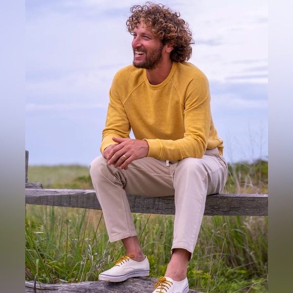 COPY - NWT☀️Outerknown | Sur Sweatshirt - Marigold - Picture 5 of 11